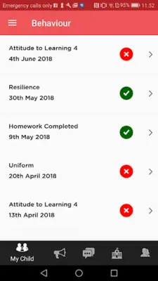 MyChildAtSchool - Parent App android App screenshot 2